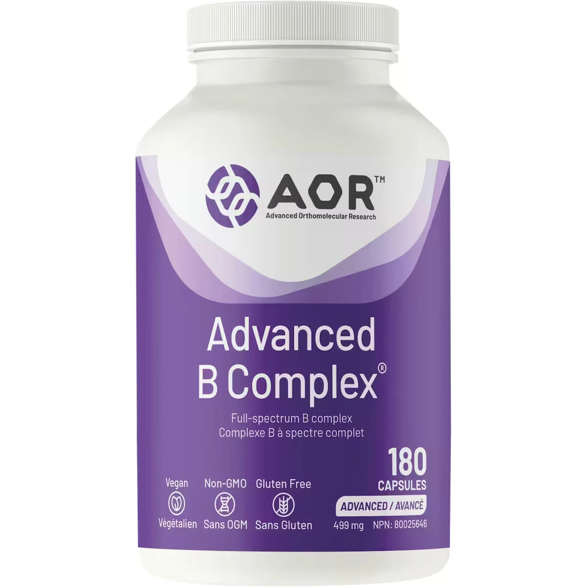 Suplemento Complejo B Avanzado AOR