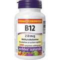Vitamina B12 Metilcobalamina 250 mcg Sabor Cereza Webber
