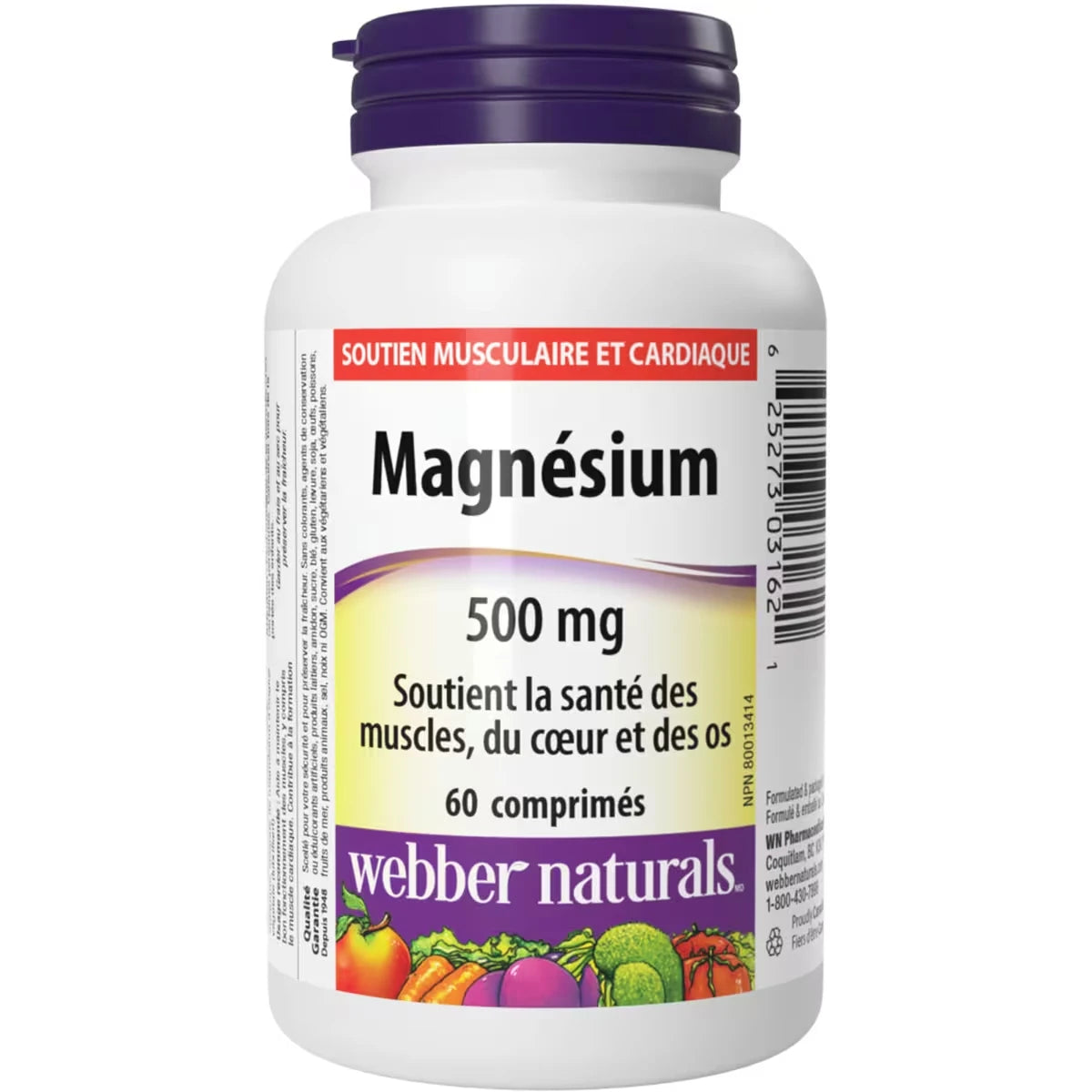 Magnesio 500 mg Webber