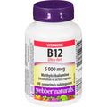 Vitaminas B12 Ultra Fuerte Metilcobalamina 5 000 mcg Webber
