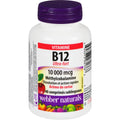 Vitamina B12 Ultra Fuerte 10.000 mcg Sabor Cereza Webber