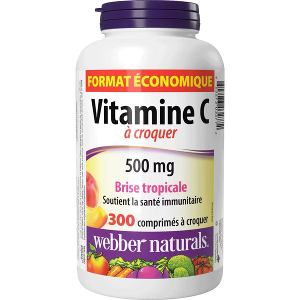 Vitamina C Masticable Brisa Tropical Webber