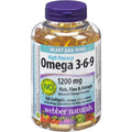 Omega 3-6-9 Pescado Linaza y Borraja 1200 mg Webber