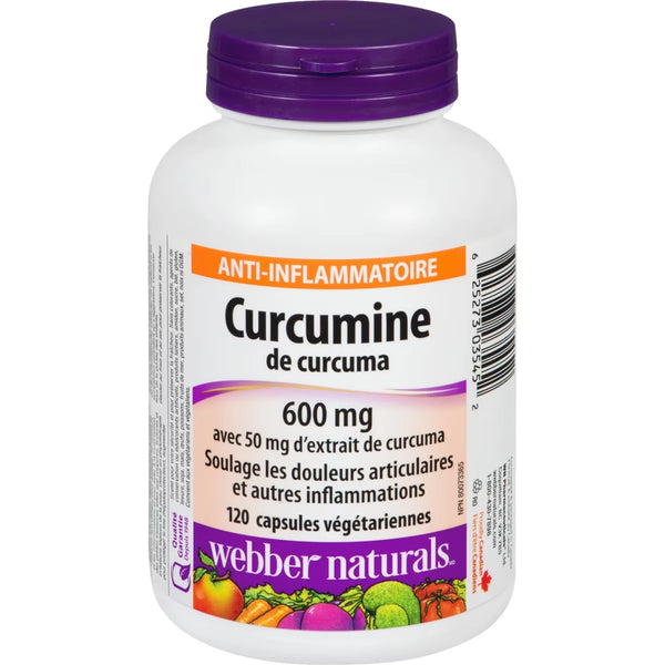 Suplemento Curcumina de Cúrcuma 3.050 mg Webber