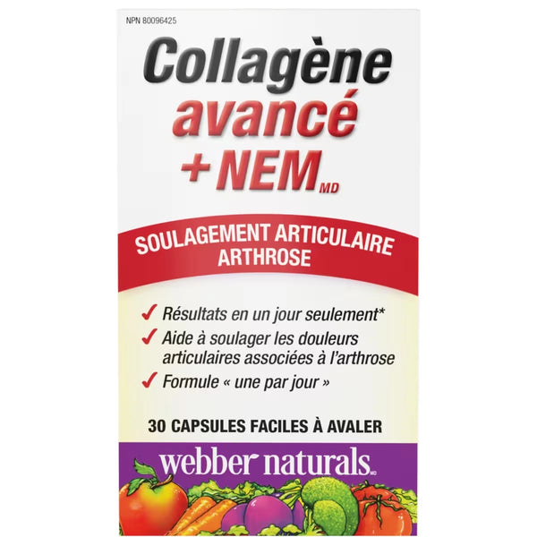 Suplemento de Colágeno Avanzado + NEM Webber