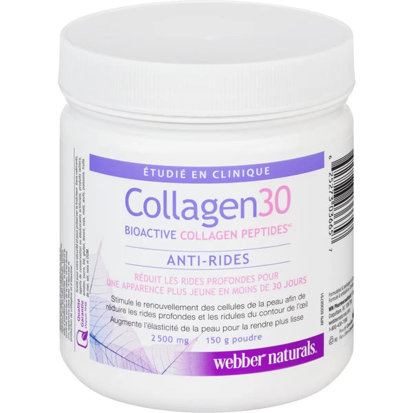 Colágeno Collagen30 Péptidos Bioactivos 2500 mg Webber