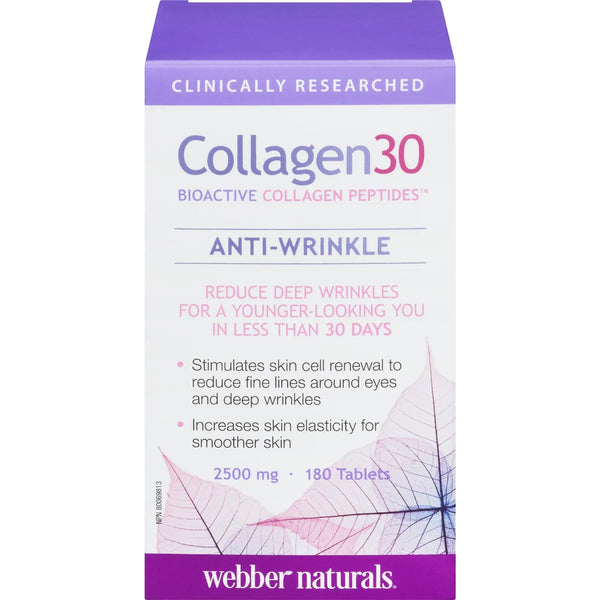 Colágeno Collagen30 Péptidos Bioactivos 2500 mg Webber