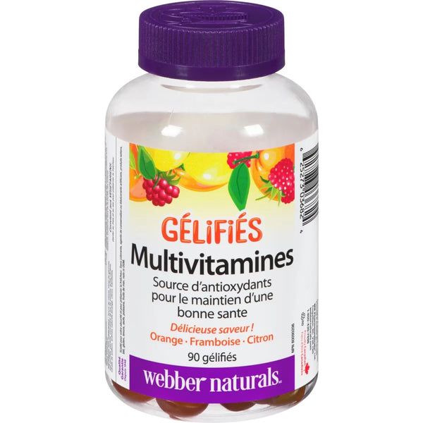 Multivitamínico Naranja, Frambuesa y Limón Webber
