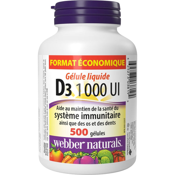 Vitamina D 1 000 UI Webber