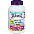 Aceite de Pescado y Salmón Salvaje de Alaska 1000 mg Webber