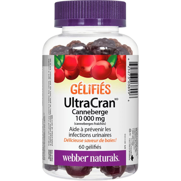 Arándano Rojo UltraCran en Gomitas 10.000 mg Webber