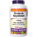 Citrato de Magnesio 150 mg Webber