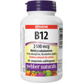 Vitamina B12 Metilcobalamina 2.500 mcg Webber