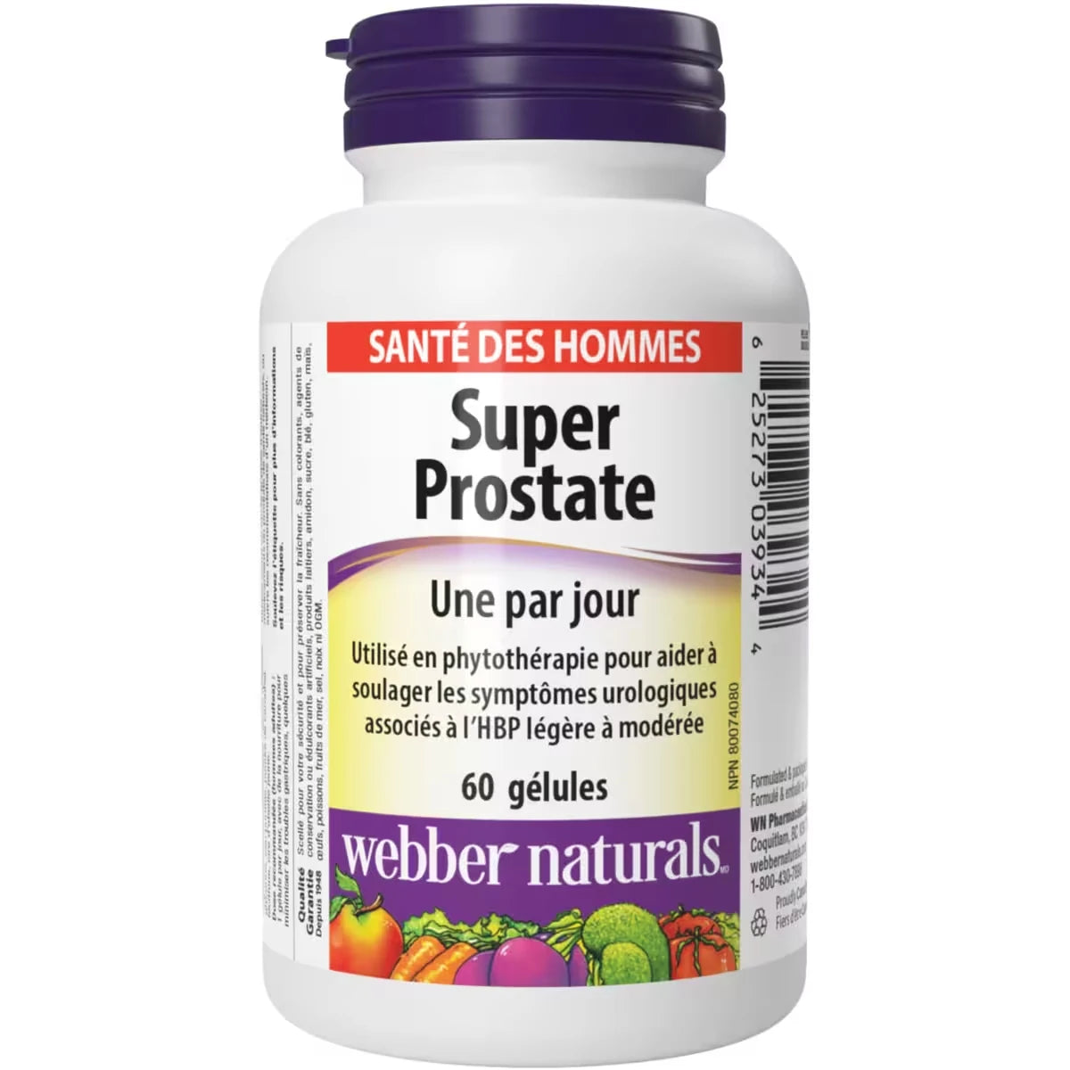 Suplemento Super Prostate Webber