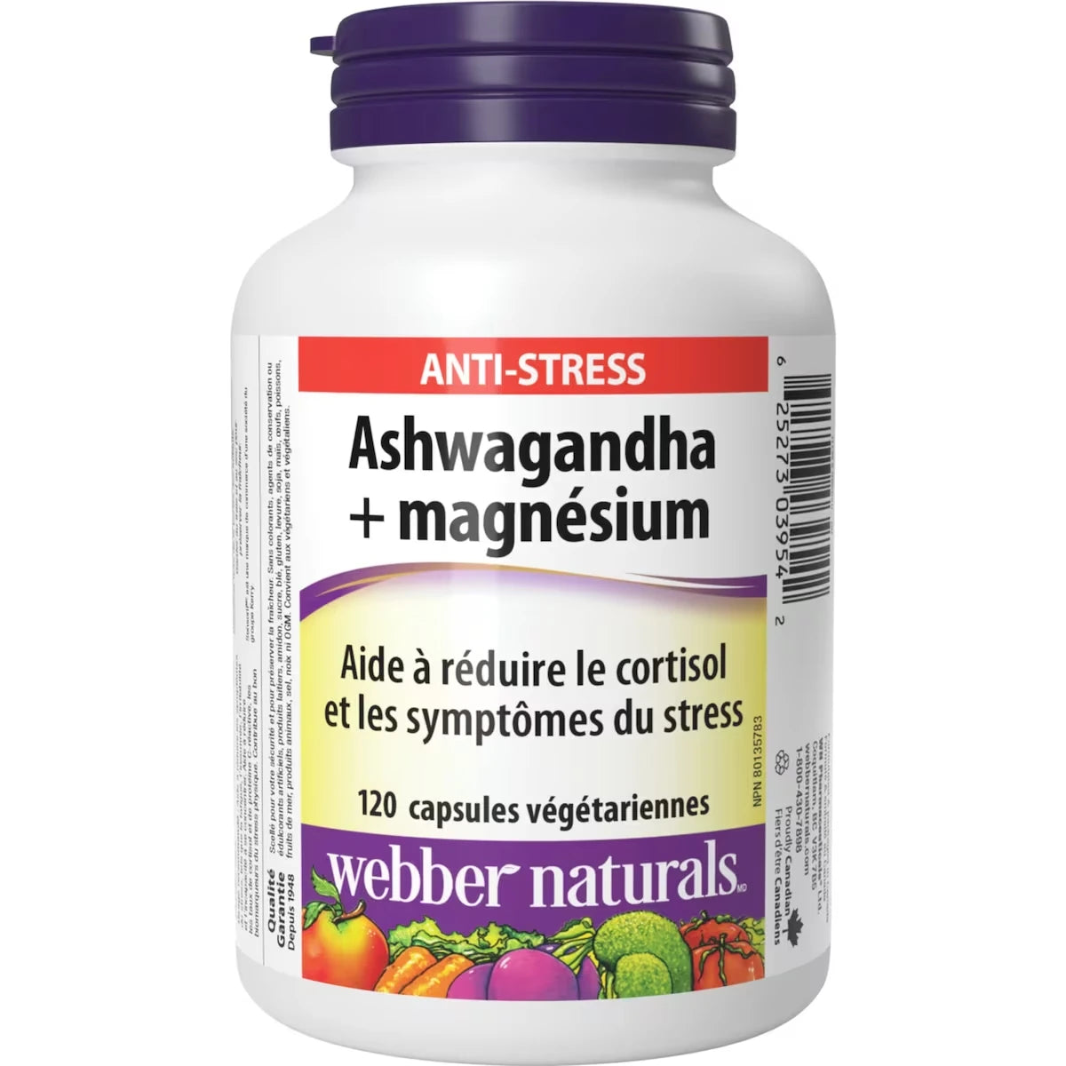 Magnesio con Ashwagandha Webber
