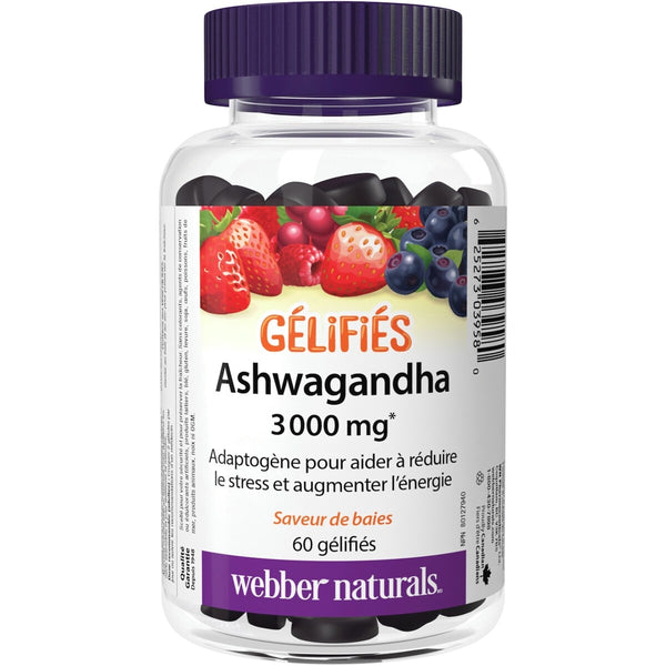 Gomitas de Ashwagandha Sabor Bayas Webber