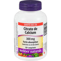 Citrato de Calcio Alta Absorción 300 mg Webber