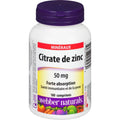 Suplemento Citrato de Zinc 50 mg Webber