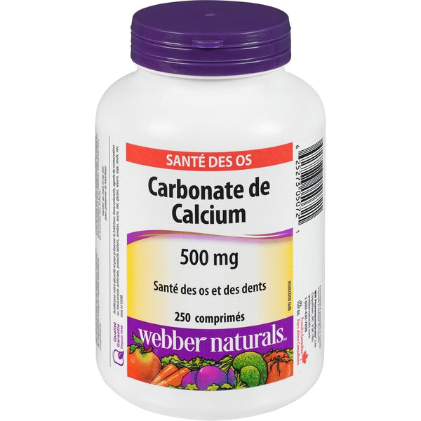 Suplemento de Calcio 500 mg Webber