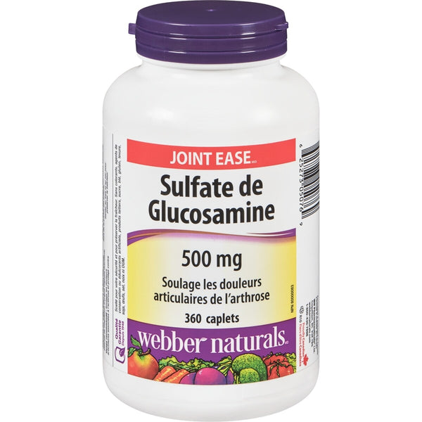 Suplemento Sulfato de Glucosamina 500 mg Webber