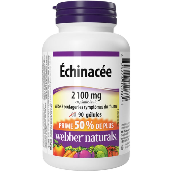 Suplemento de Equinácea 2100 mg Webber