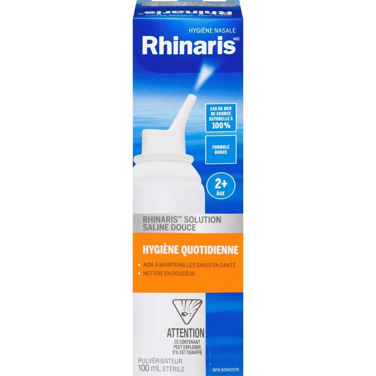 Spray Nasal Isotónico Higiene Diaria Rhinaris