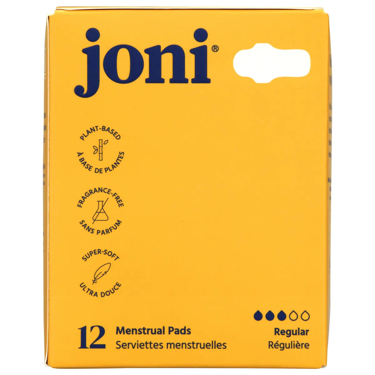 Toallas Higiénicas Regulares de Bambú Orgánico JONI