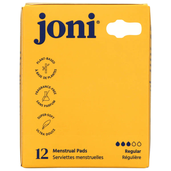 Toallas Higiénicas Regulares de Bambú Orgánico JONI