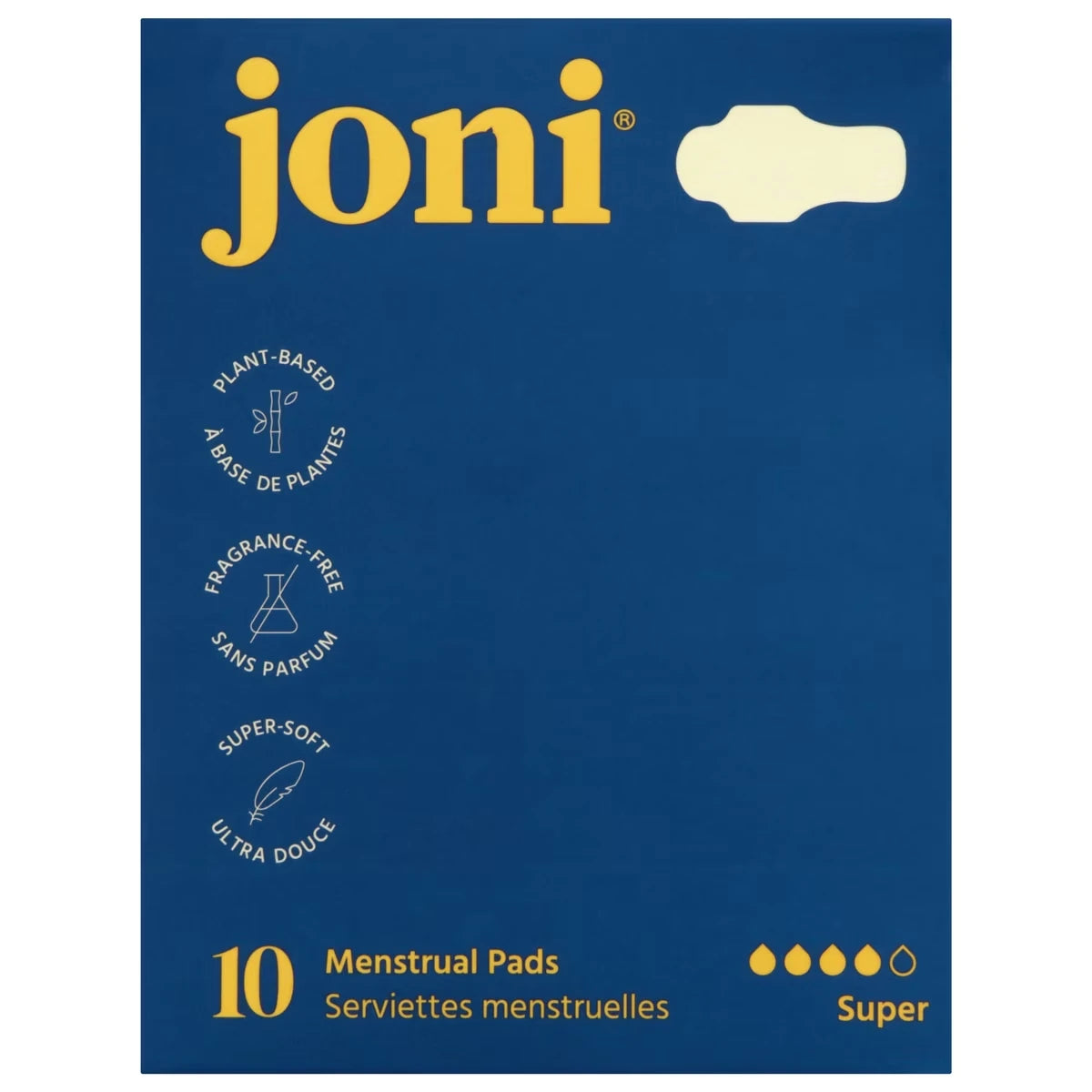 Toallas Higiénicas de Bambú Orgánico Transpirables JONI