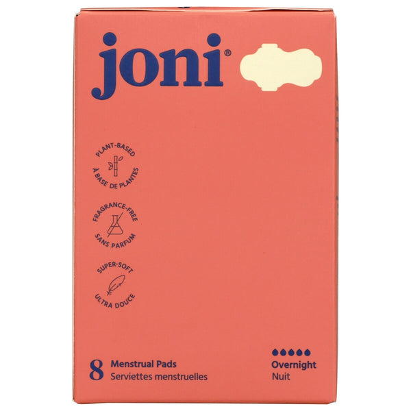 Toallas Higiénicas Nocturnas de Bambú Orgánico JONI