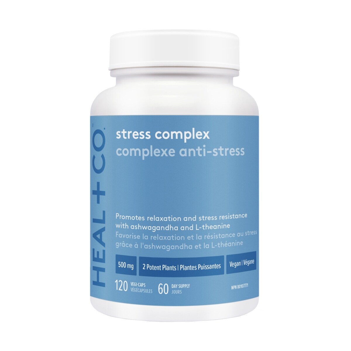 Suplemento Complejo Anti-Estrés Heal & Co.