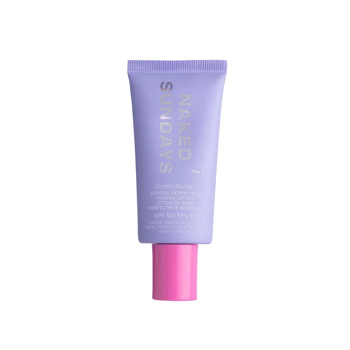 Protector Solar Mineral en Loción Prebase SPF 50 Naked Sundays