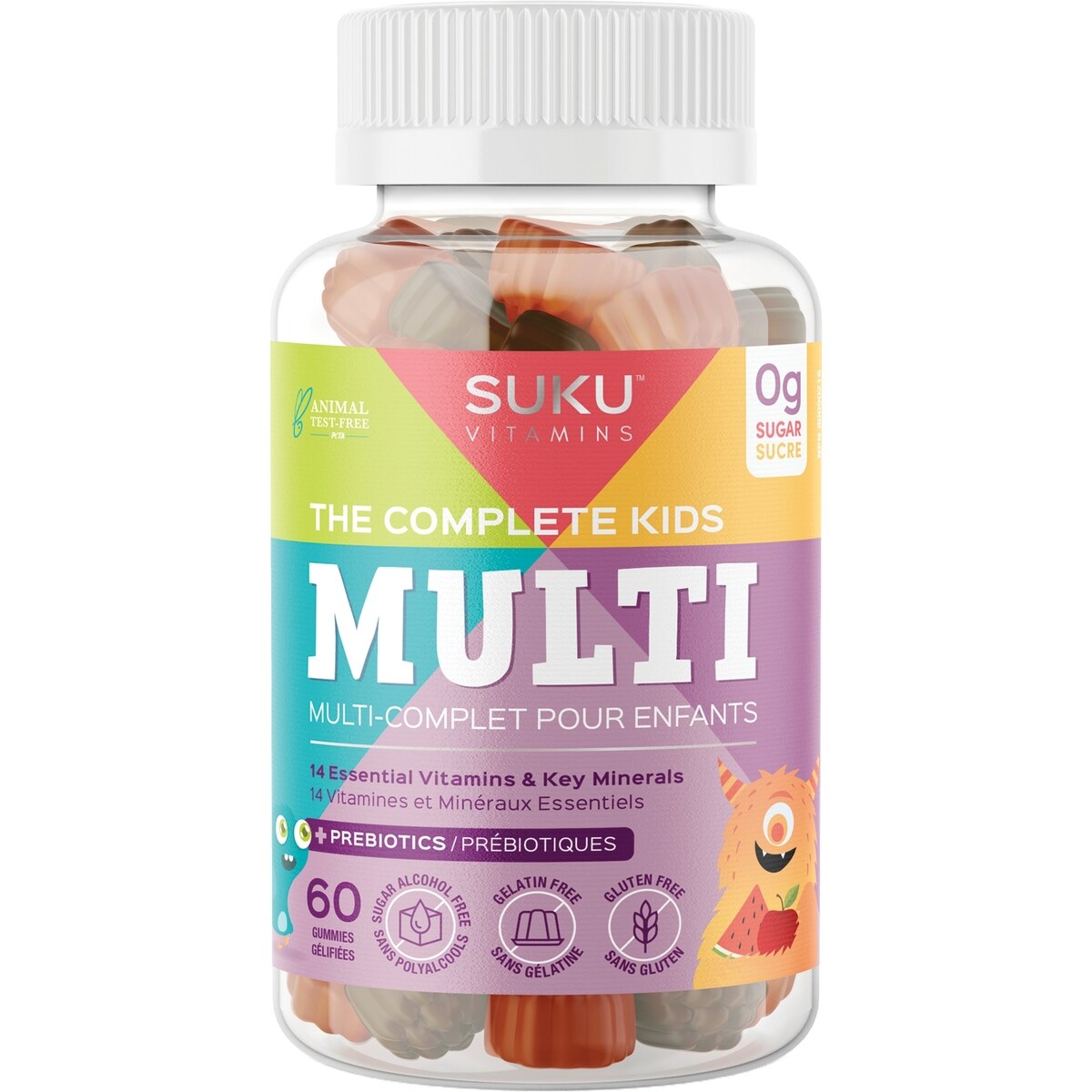 Multivitamínico Completo para Niños SUKU