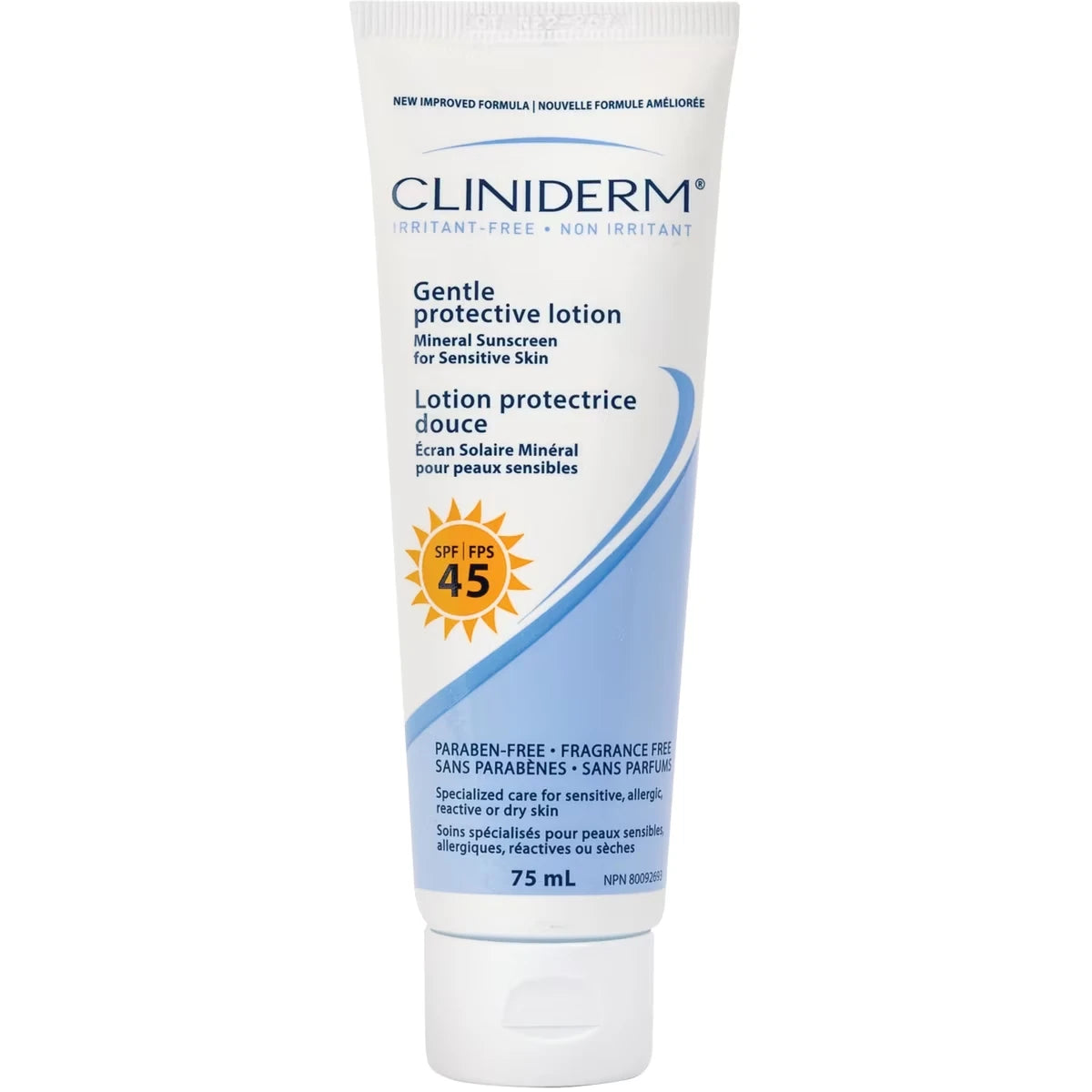 Loción Protectora Suave Protector Solar Mineral para Pieles Cliniderm