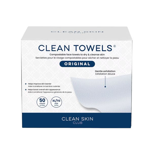 Toallitas Faciales Desechables XL Original Clean Skin Club