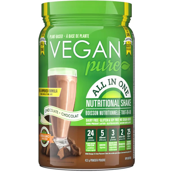 Proteína en Polvo Todo en Uno Chocolate Vegan Pure