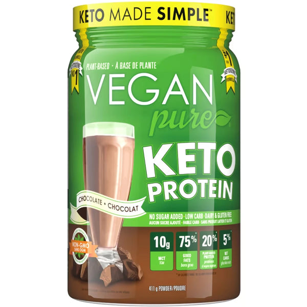 Proteína en Polvo Keto Chocolate Vegan Pure
