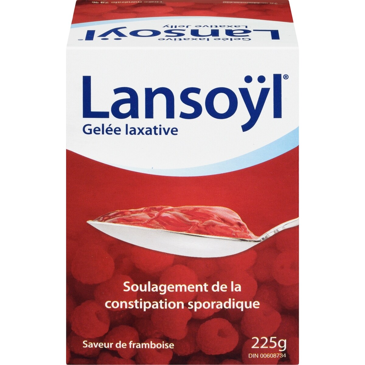 Gel Laxante Sabor Frambuesa 225 g Lansoyl