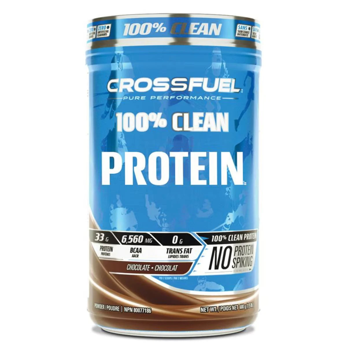 Proteína en Polvo Puro Performance 100% Clean Protein Crossfuel