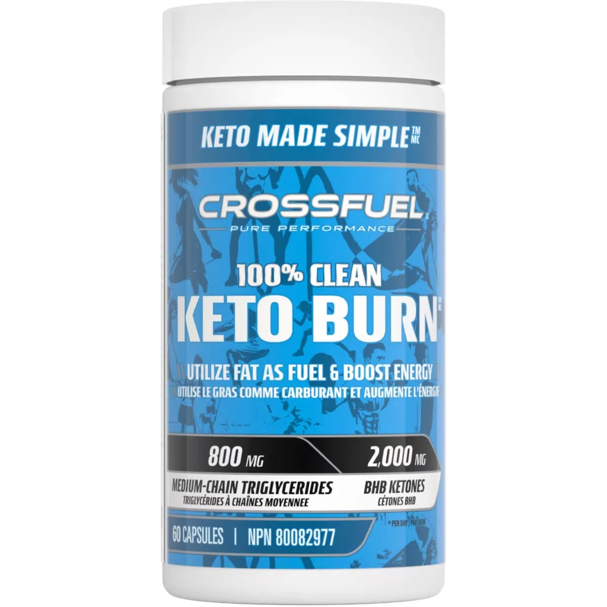 Suplemento Keto Burn 100% Puro Crossfuel