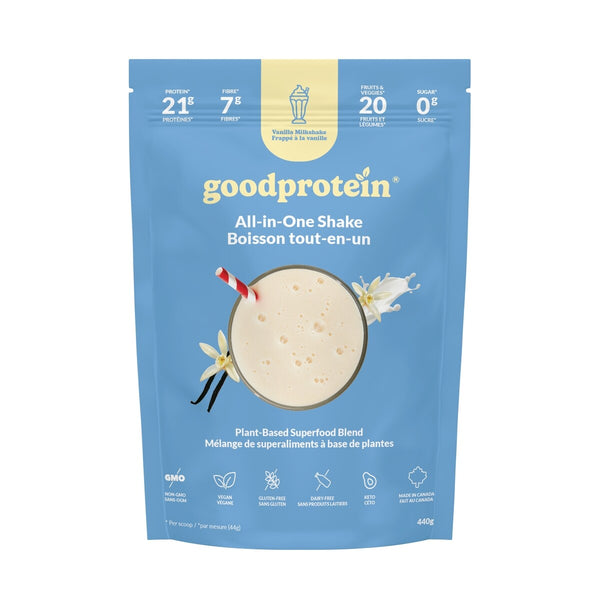Frappé de Vainilla Bebida Todo en Uno Good Protein