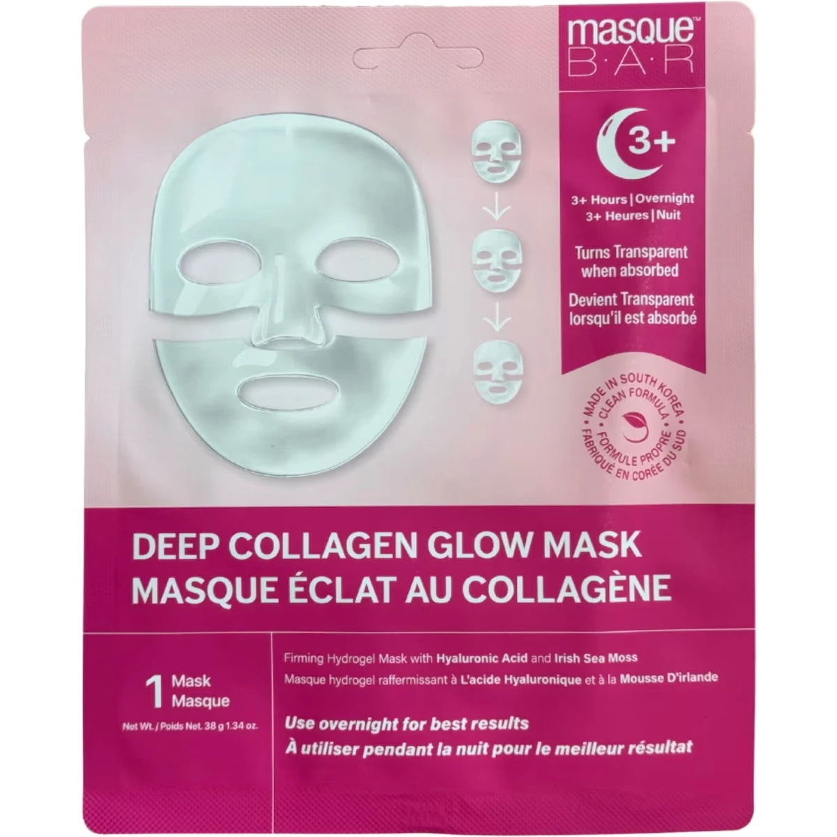 Mascarilla de Proteína Colágeno Profundo Glow Masque Bar