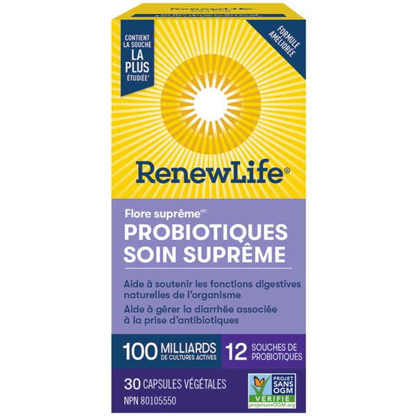 Probiótico Flora Suprema 30 Cápsulas Renew Life