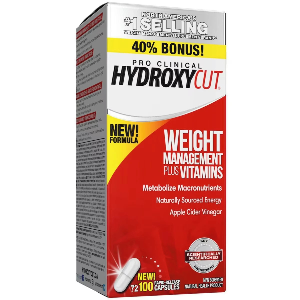 Suplemento en Cápsulas Pro Clinical Hydroxycut
