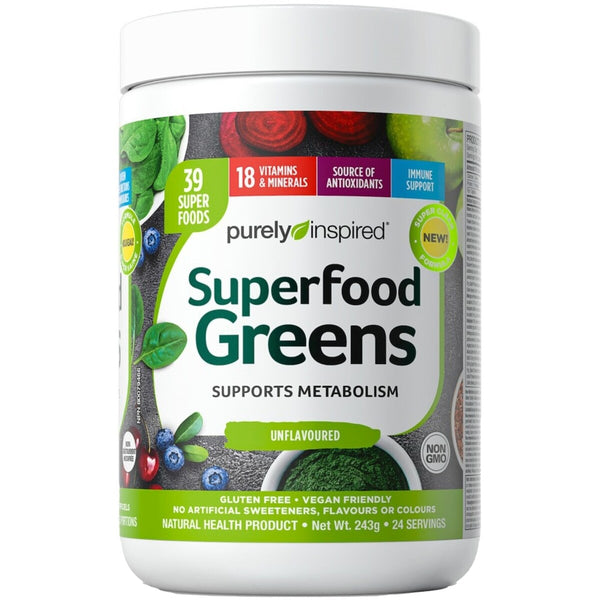 Suplemento Superfood Greens Purely Inspired