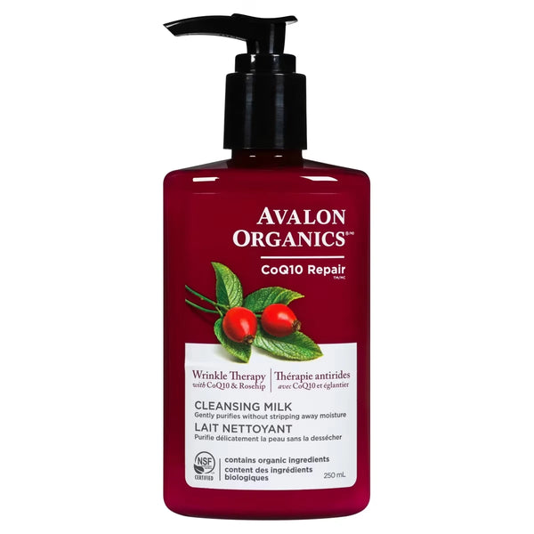 Leche Limpiadora Facial CoQ10 Avalon Organics