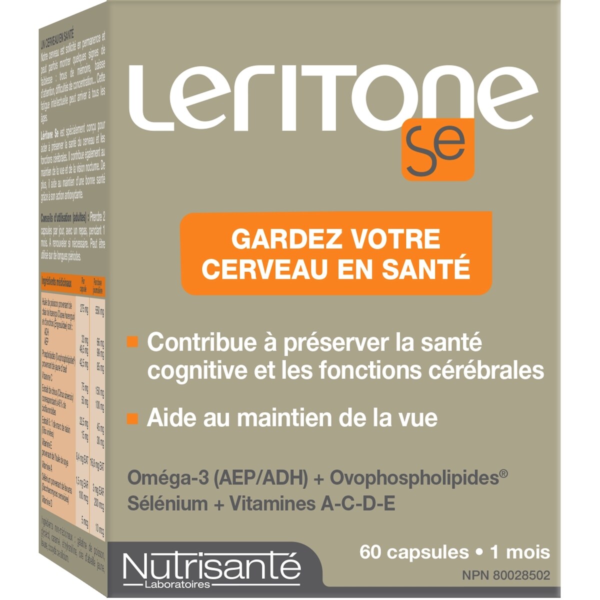 Suplemento Leritone SE Nutrisante