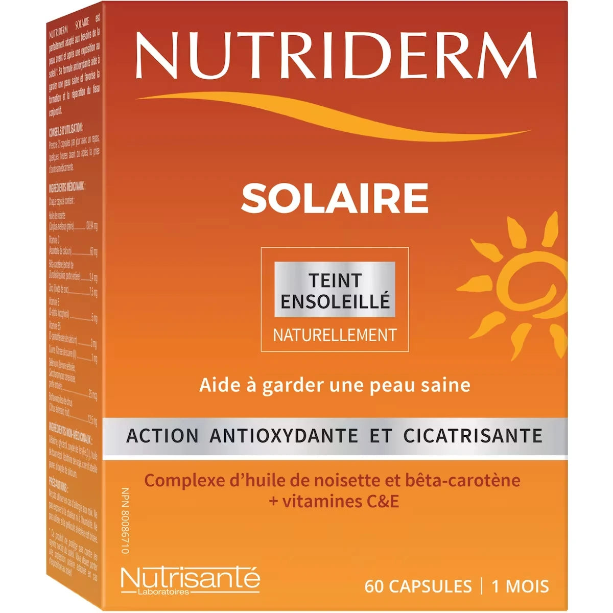 Suplemento Nutriderm Solar Yves Ponroy
