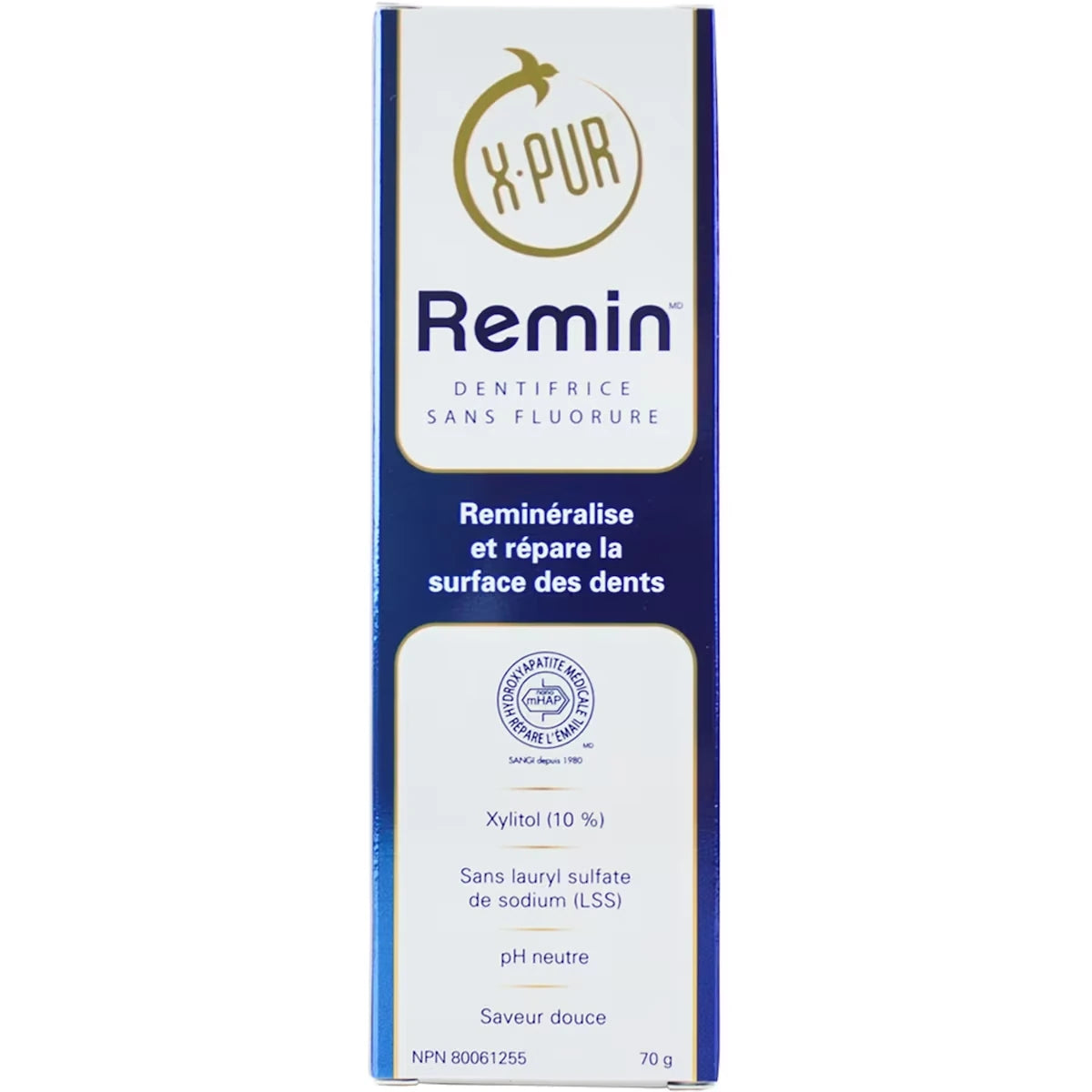 Pasta Dental X-Pur Remin con Hidroxiapatita X Pur