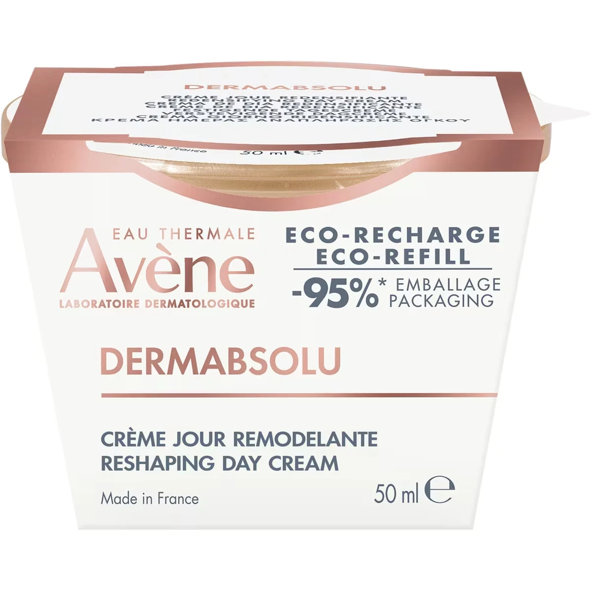 Crema Facial Dermabsolu Reshaping de Día Eco-repuesto Avène